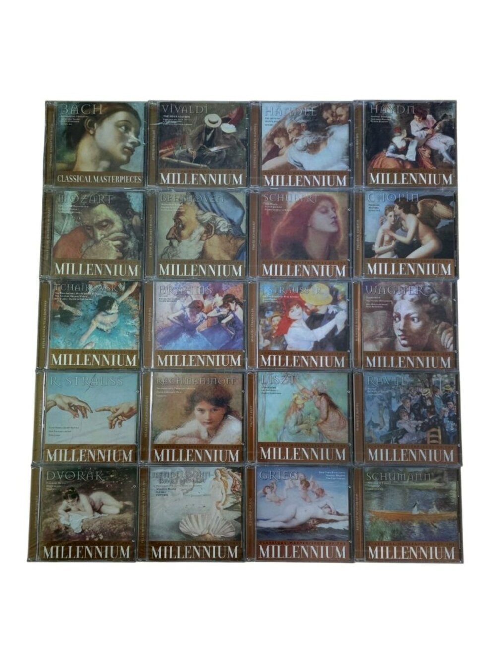 Vintage 20 CD Set Classical Music Masterpieces Millennium Collectors Ed Symphony